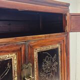 Antique Chinese Closet with gold
