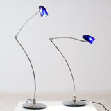 Pair of Harco Loor Design lamps 1980