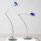 Paire de lampes Harco Loor Design 1980