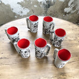 7 cups Vallauris fatlava