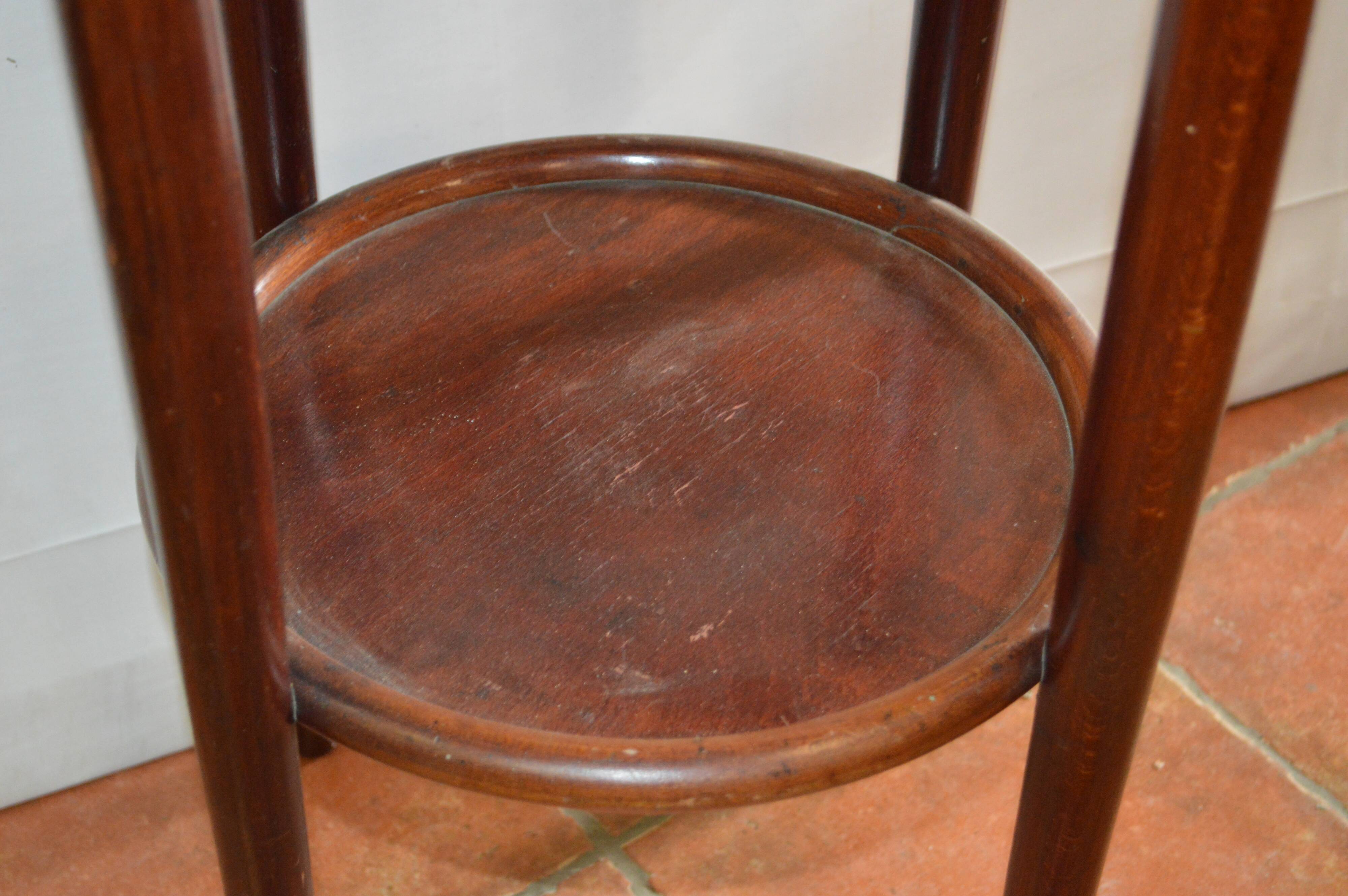 Thonet curved wooden table