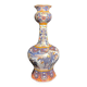 Delft, important vase pans coupés faïence émaillée XIXème