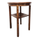 Table d'appoint en bois massif vintage des années 50