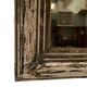 Louis Philippe mirror in wood and patinated stucco 19th century
