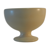 Ceramic cup 1950 white and pink