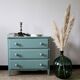 Commode vintage verte