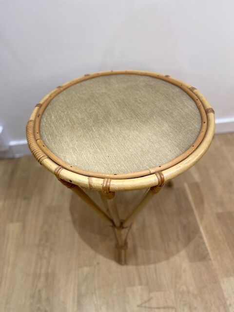Small rattan table