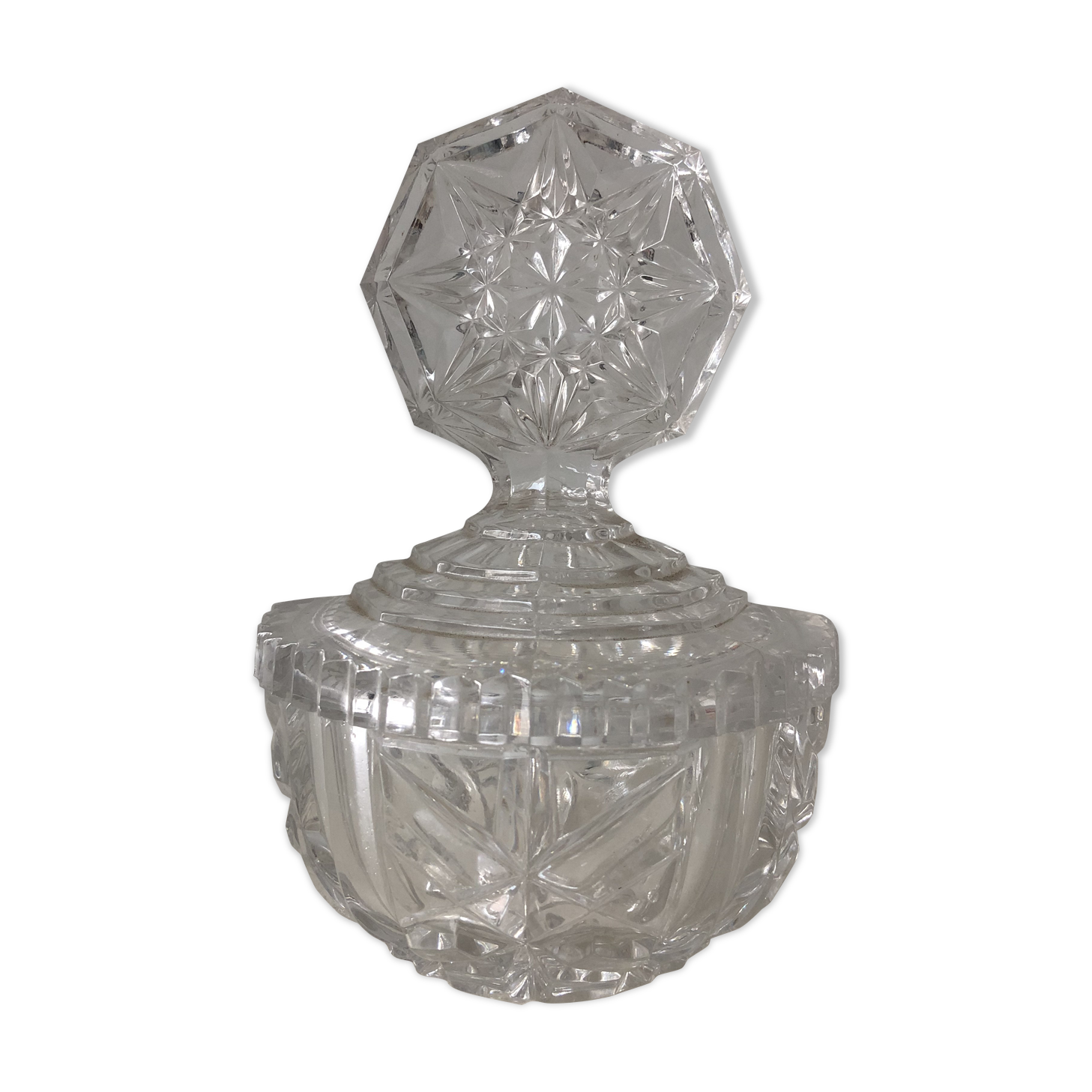 Crystal candy box from the Val d'andelle Paris