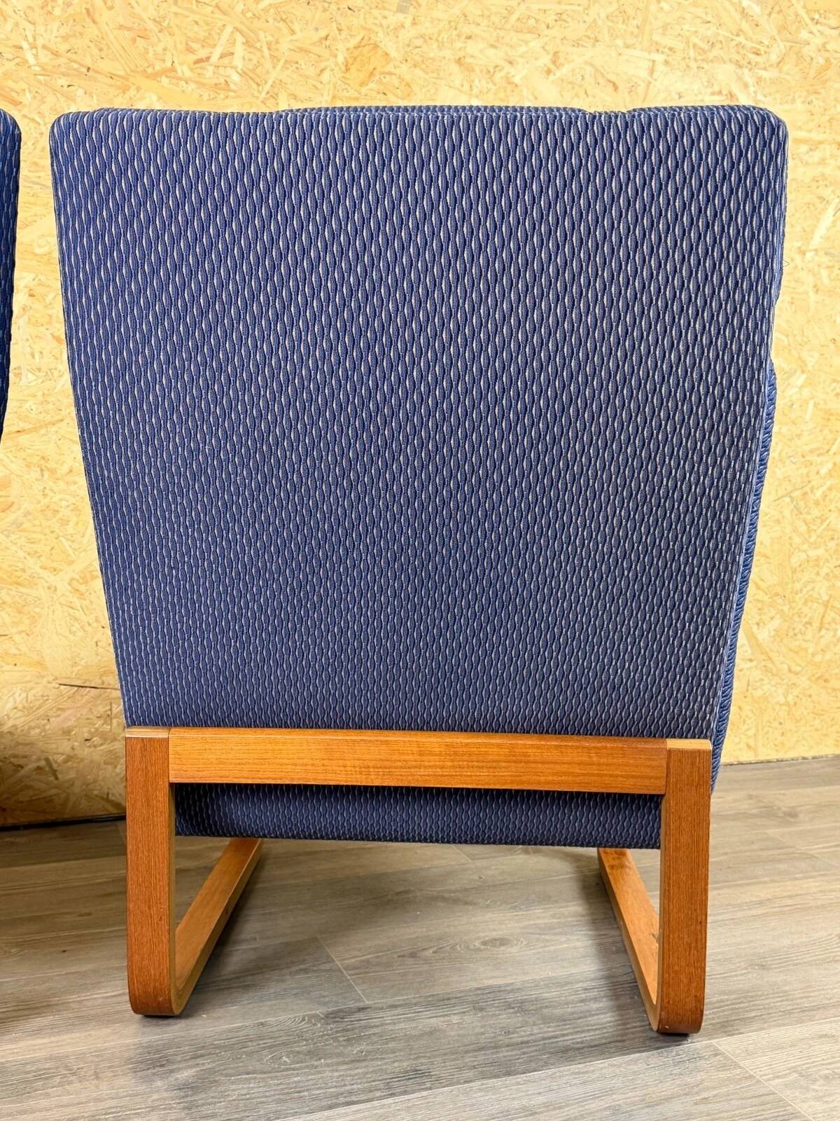 2x 1960s 1970s Teak Easy Chairs by Magnus Oelsen A/S Durup Denmark