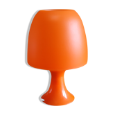 Vintage orange mushroom lamp