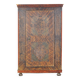 hand painted pine cabinet, circa 1850