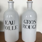 Paire de bouteilles