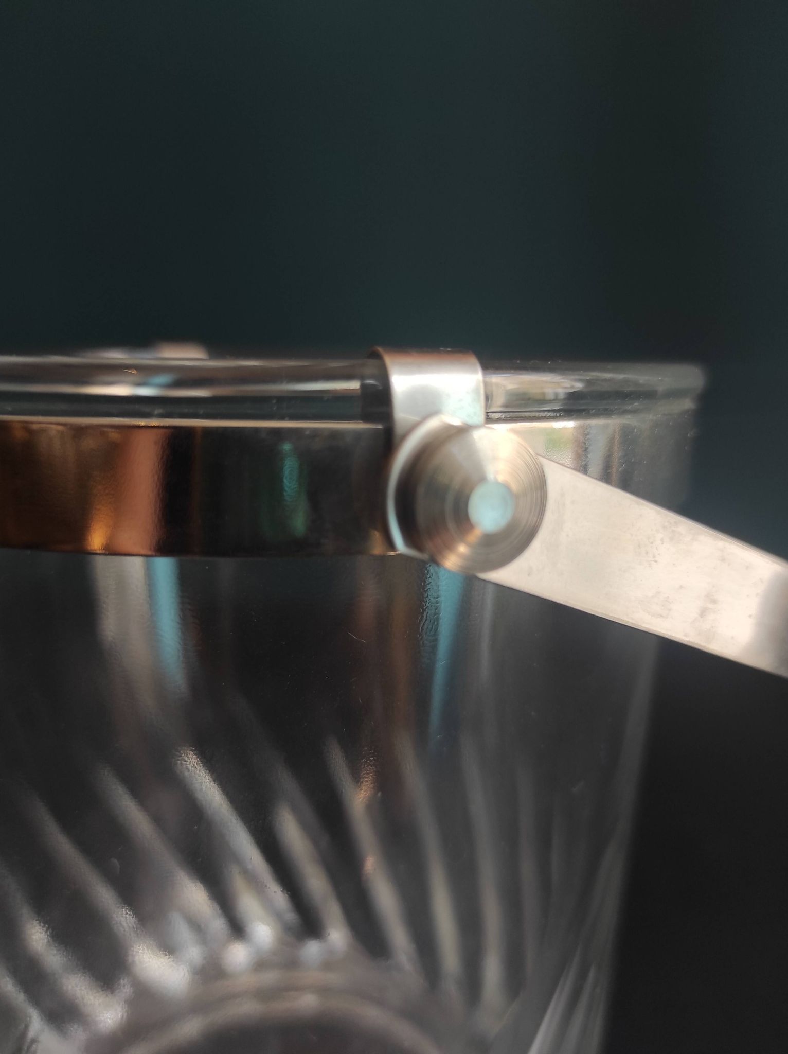 Vintage French ice bucket