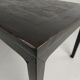 Table de salle à manger chinoise Qing noire (230 cm) — milieu à fin du XVIIIe siècle — laque d'origine