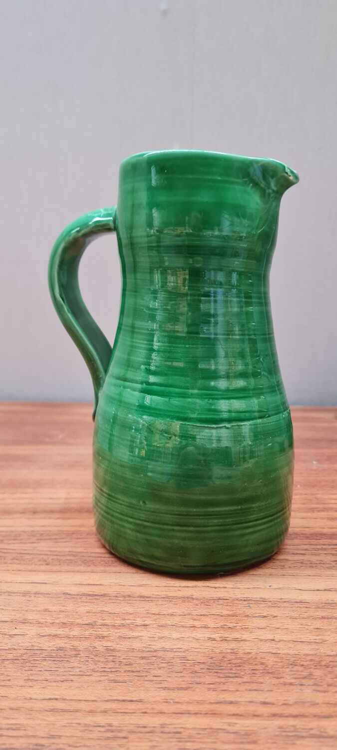 Paul millet sevres ceramic pitcher