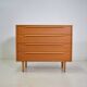 Chest of drawers by WK Möbel 1960s teak sideboard vintage Scandinavian