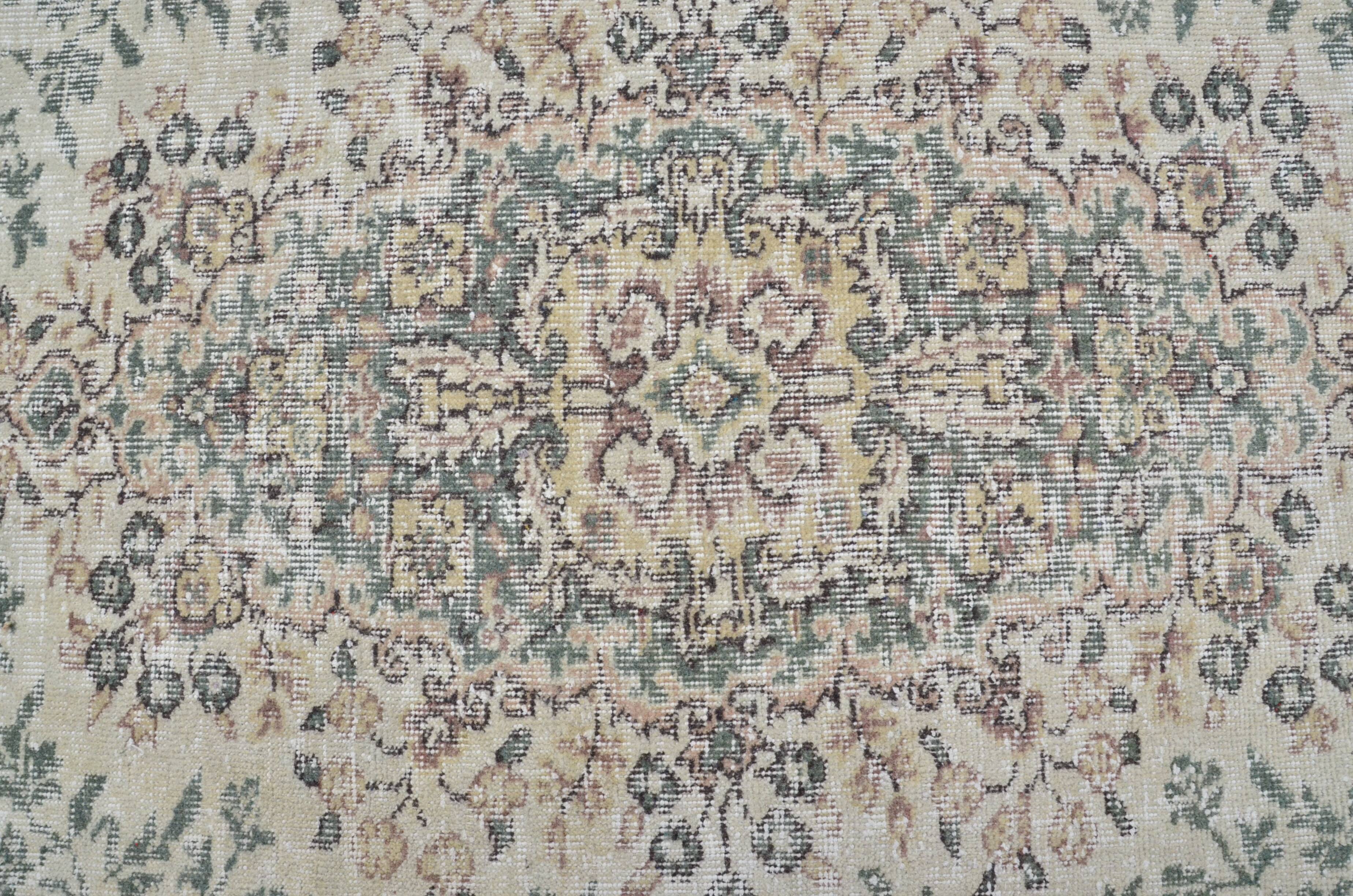 Nomadic Turkish Handknotted Floral Rug sku 3255