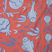 Hand knotted rug, vintage Turkish rug 100x194 cm
