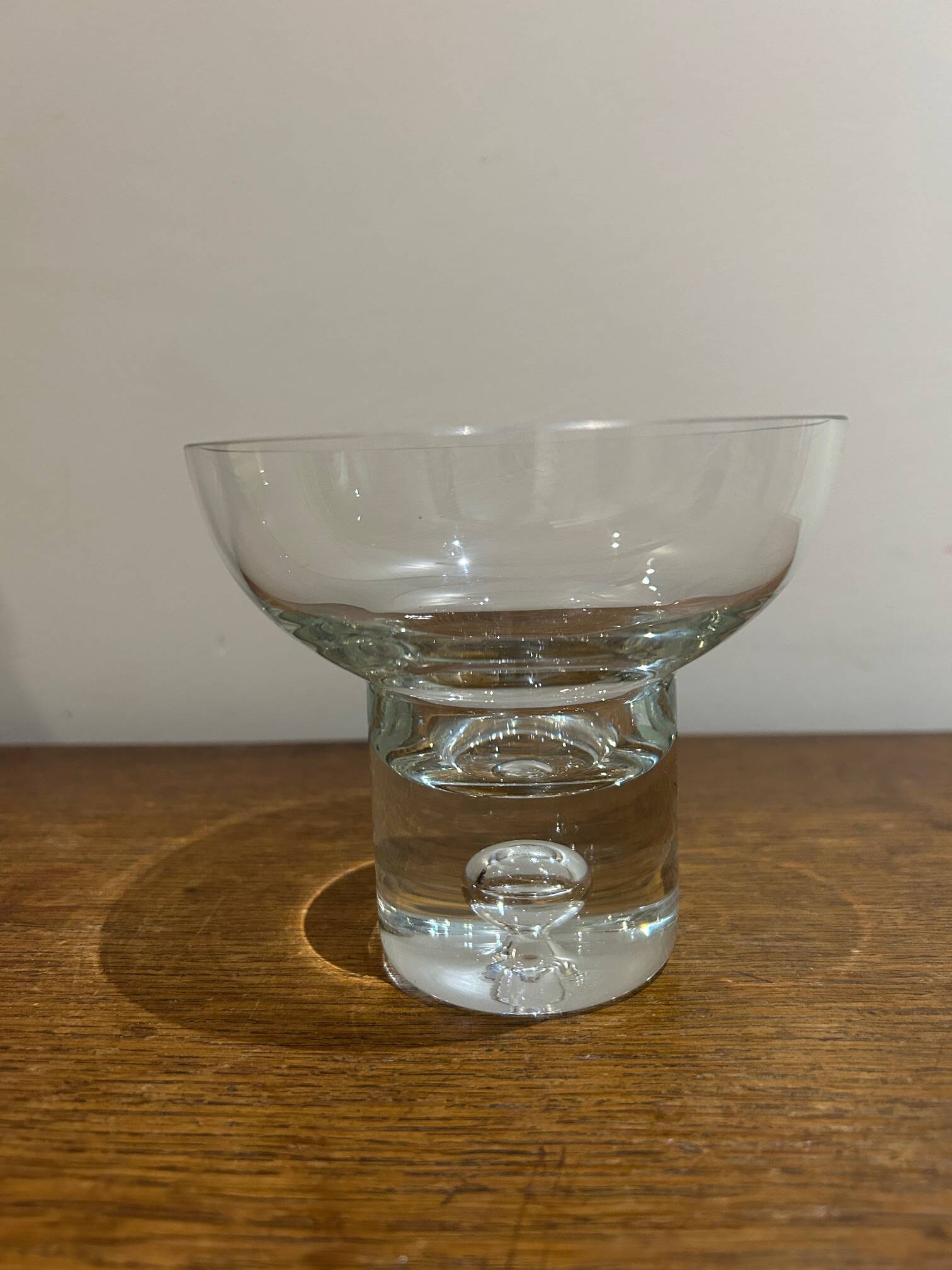 Bubble crystal candle holder