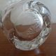 6 glass whisky crystal cut chantilly model signed, Cristal Saint Louis