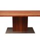2000s design table in cherrywood