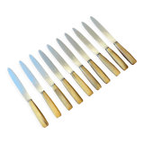 Christmas Pop-up 2022 - Set of 10 Vintage Horn Knives