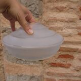 Abat-jour en verre poli