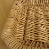 Pair of wicker baskets