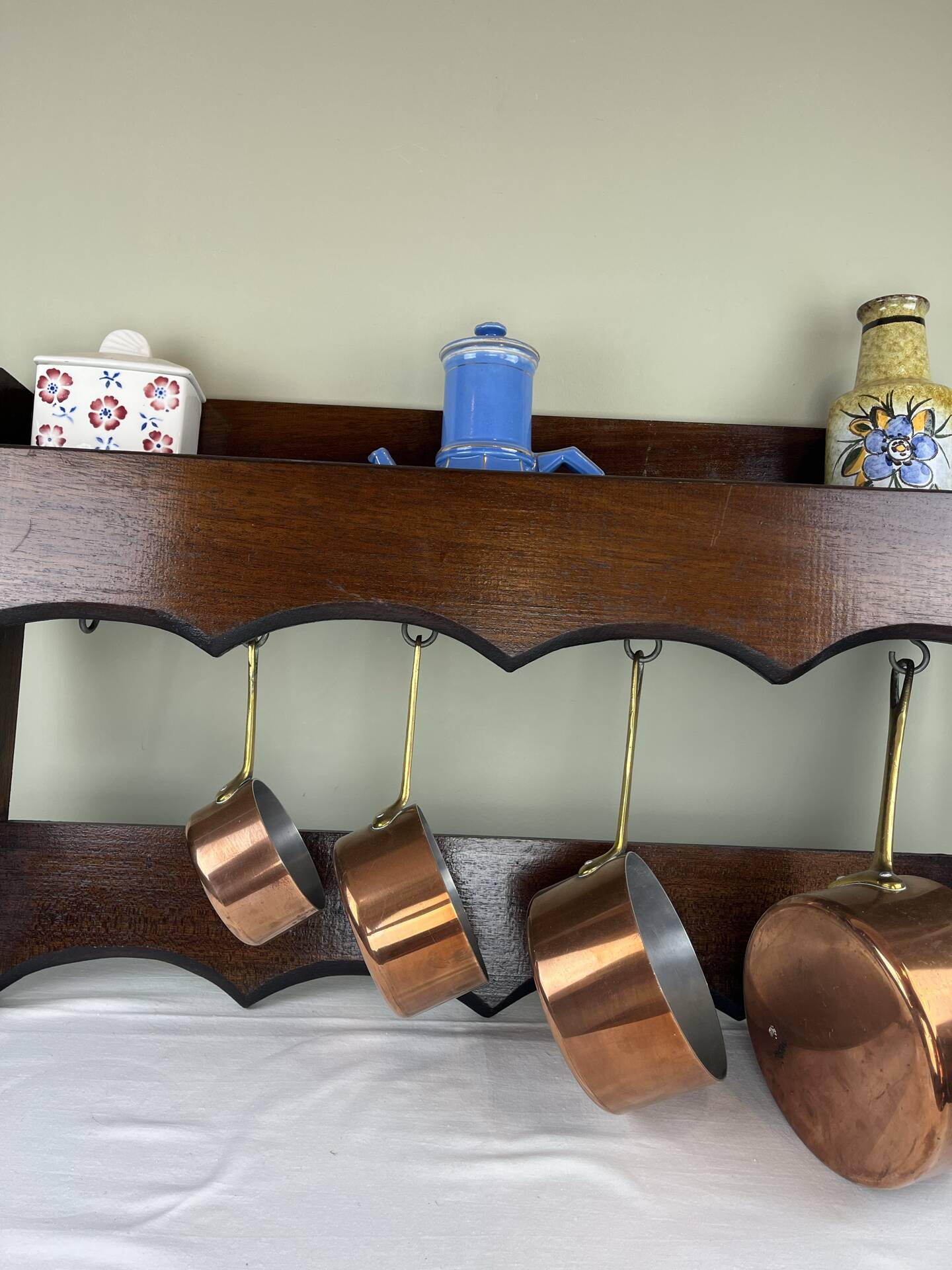 Antique wall shelf