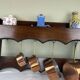 Antique wall shelf