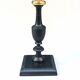 Murex shell on a turned blackened wooden base, 19th century.