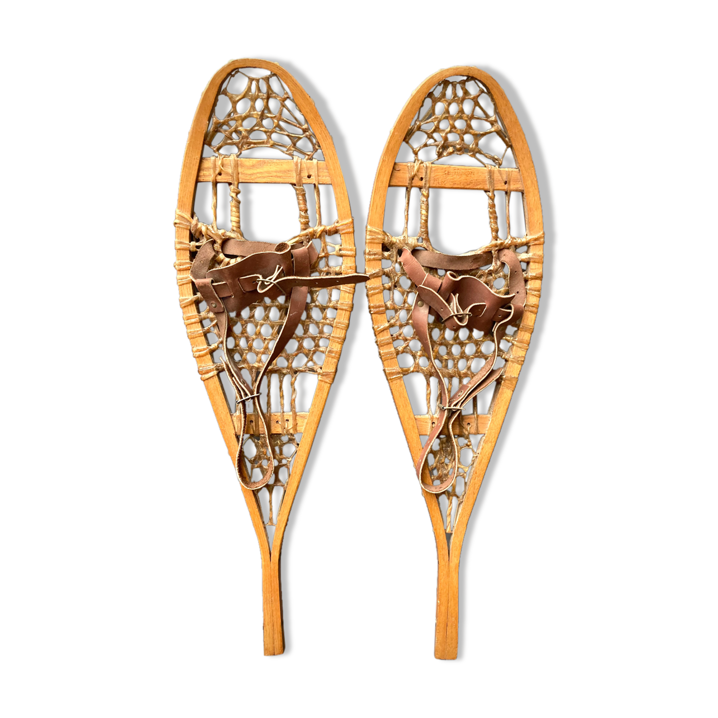 old Canadian snowshoes