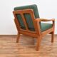Fauteuil par Juul Kristensen pour JK Denmark, années 1970.
