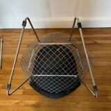 Pair of Diamond armchairs by Harry Bertoia for Knoll vintage