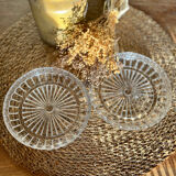 Plats vide poche en verres vintage 1960