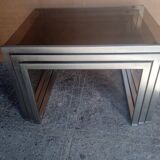 Vintage 70s nesting coffee tables