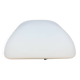 Vitouver square opaline wall light in matt white, 1960s