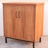 Vintage two-door oak buffet