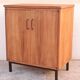 Vintage two-door oak buffet