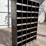 metal mail rack shelf 1950