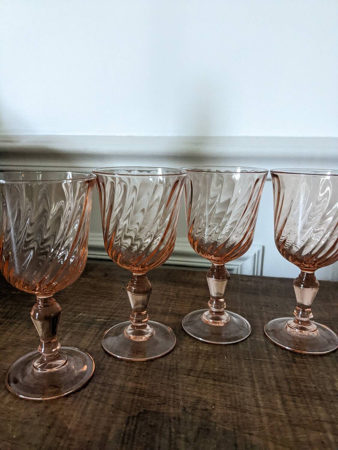 Eight Rosaline glasses