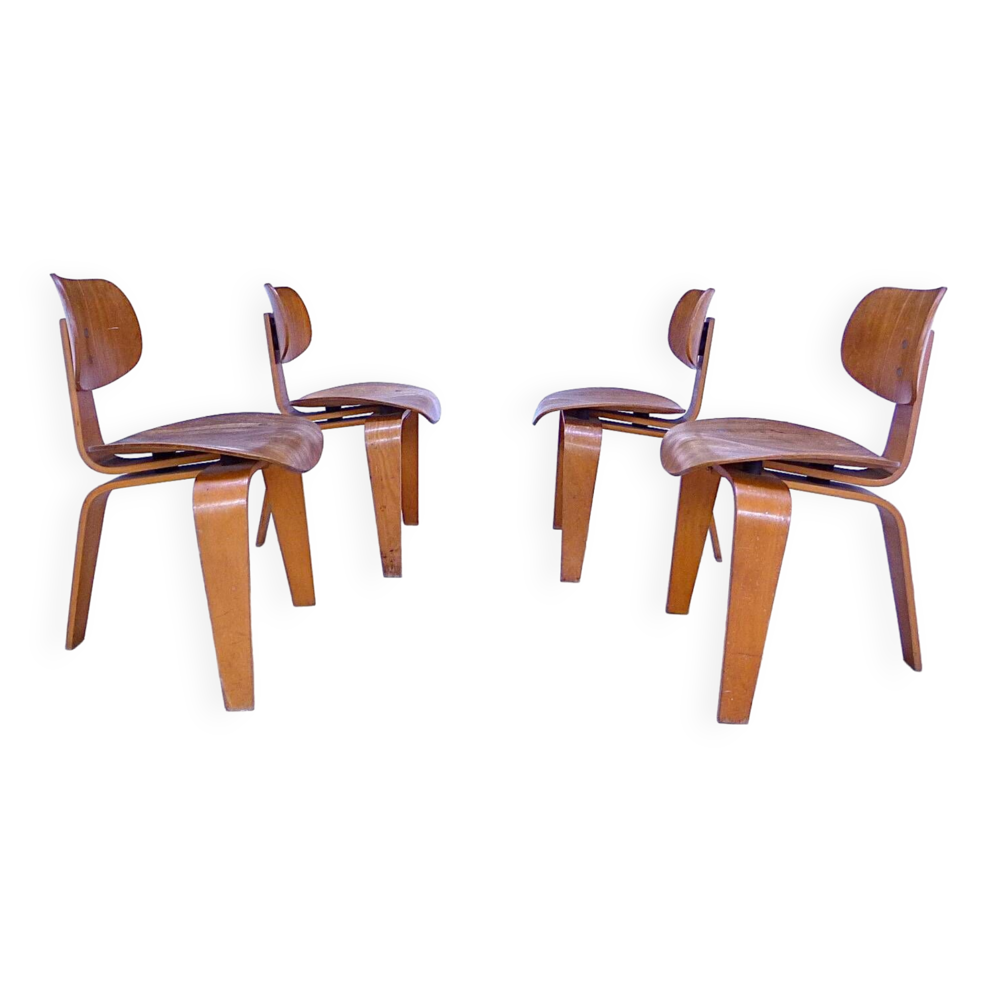 Model 'SE 42' Dining Chairs by Egon Eiermann for Wilde & Spieth, Germany 1949, Set of 4