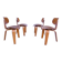 Model 'SE 42' Dining Chairs by Egon Eiermann for Wilde & Spieth, Germany 1949, Set of 4
