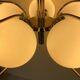 Suspension 5 globes en opaline