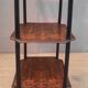 Napoleon III etagere in marquetry