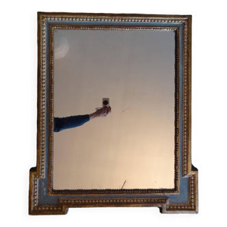 Old large Louis XVI style wall mirror