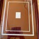 Suggested title: Vintage Art Deco / 70s Serving Tray – Lacquered