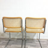 Pair of chairs by Marcel Breuer, mod. B32