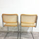 Paire chaises par Marcel Breuer, mod. B32