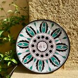 Decorative ceramic plate